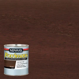 Polyshades American Chestnut Gloss Stain And Polyurethane In 1 Step Polyshades American Chestnut Satin Stain And Polyurethane