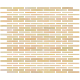 Susan Jablon Mosaics 1-4 Inch Glass Subway Tile