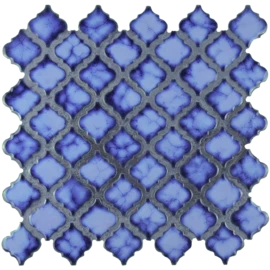 Tinge Sapphire 3-8 Inch Porcelain Floor and Wall Tile